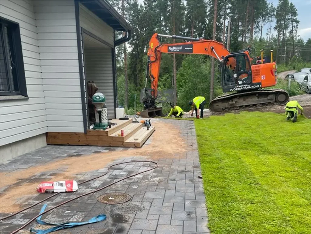 piha- ja salaojasaneeraus kuluttajille ja maanrakennusurakat haapa-aholta